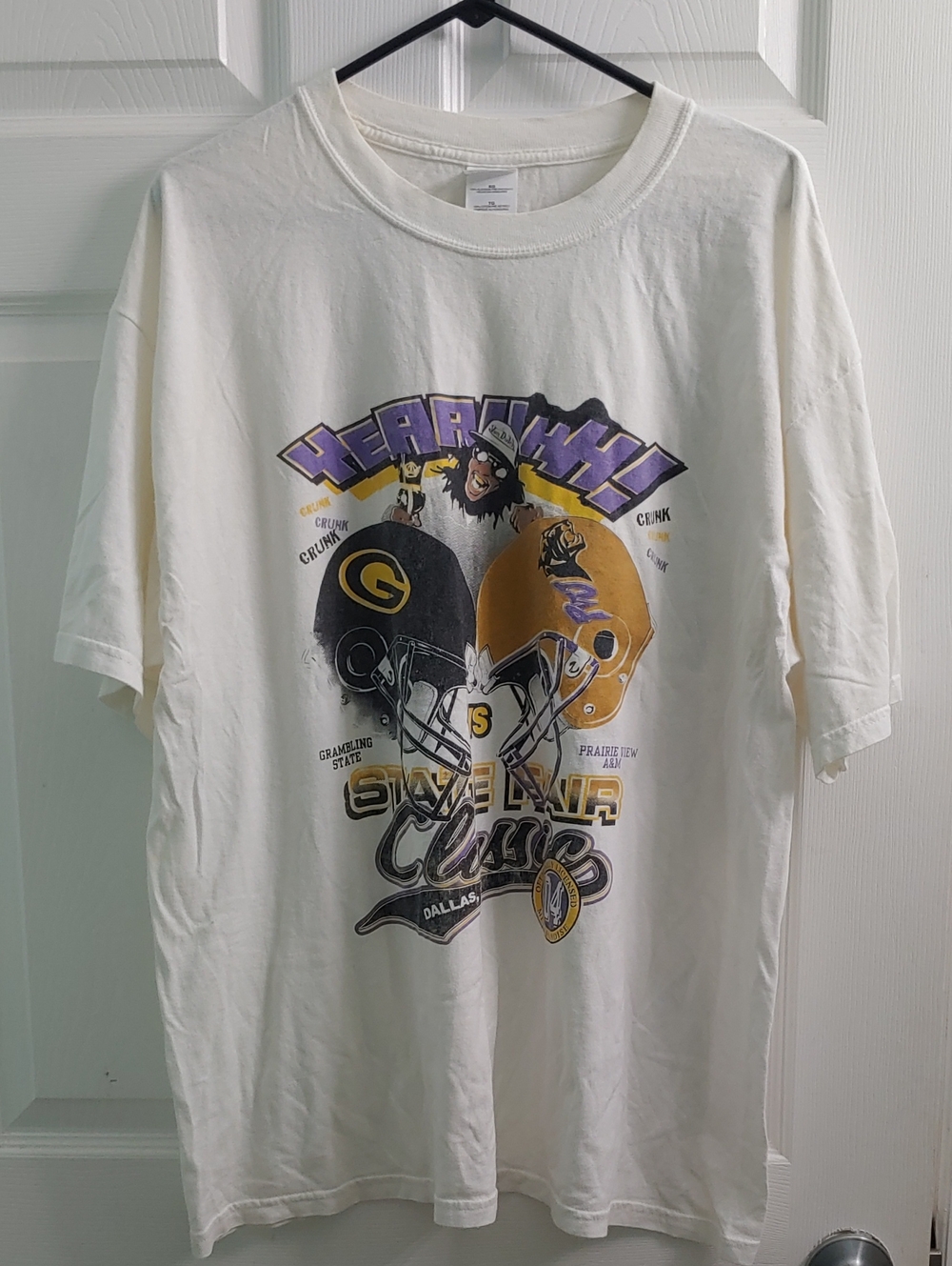 2004 Classic Lil' Jon State Fair Football Shirt Adult XL Grambling VS Prairie